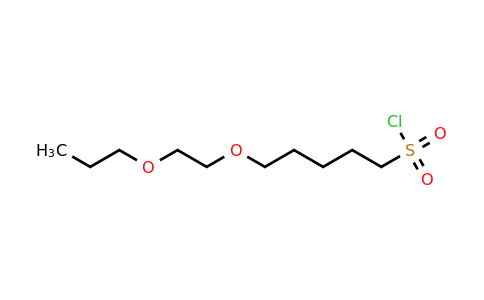 5-(2-Propoxyethoxy)pentane-1-sulfonyl chloride