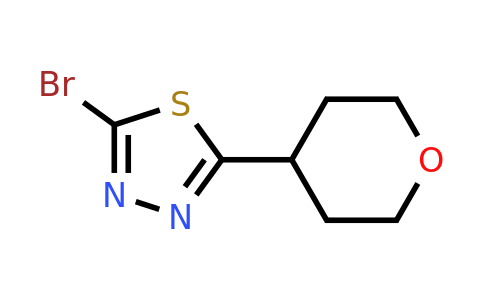 1340436-02-3 | 2-Bromo-5-(oxan-4-yl)-1,3,4-thiadiazole
