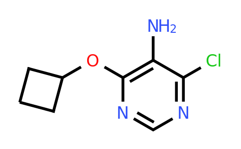 1340449-16-2 | 4-Chloro-6-cyclobutoxypyrimidin-5-amine