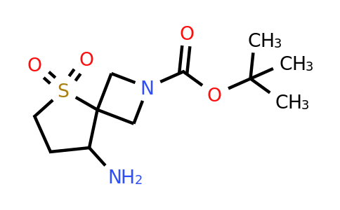 2-Boc-8-amino-5-thia-2-azaspiro[3.4]octane-5,5-dioxide