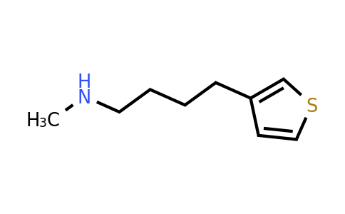 1340485-93-9 | n-Methyl-4-(thiophen-3-yl)butan-1-amine