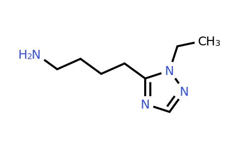 1340496-07-2 | 4-(1-Ethyl-1h-1,2,4-triazol-5-yl)butan-1-amine