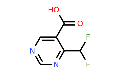 1340535-05-8 | 4-(Difluoromethyl)pyrimidine-5-carboxylic acid