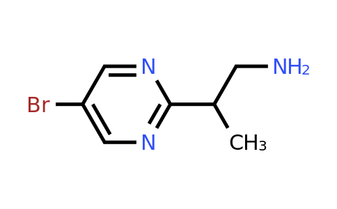 1340559-70-7 | 2-(5-Bromopyrimidin-2-yl)propan-1-amine