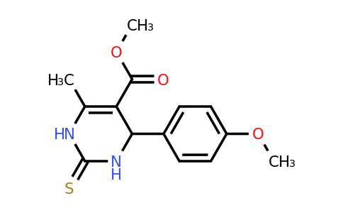 134074-38-7 | Methyl 4-(4-methoxyphenyl)-6-methyl-2-thioxo-1,2,3,4-tetrahydropyrimidine-5-carboxylate