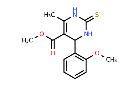 134074-43-4 | Methyl 4-(2-methoxyphenyl)-6-methyl-2-thioxo-1,2,3,4-tetrahydropyrimidine-5-carboxylate