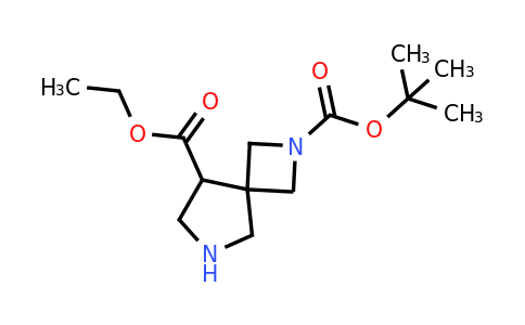 1341035-13-9 | O2-tert-butyl O5-ethyl 2,7-diazaspiro[3.4]octane-2,5-dicarboxylate