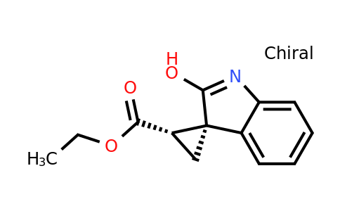 1341038-75-2 | Ethyl (1R,2S)-2'-oxospiro[cyclopropane-1,3'-indoline]-2-carboxylate