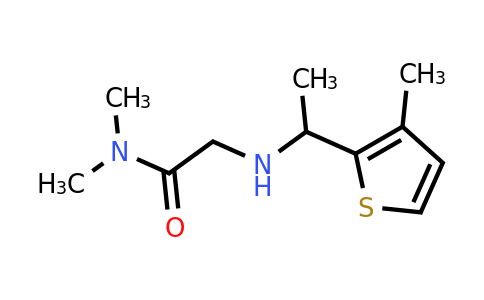 1341061-14-0 | n,n-Dimethyl-2-((1-(3-methylthiophen-2-yl)ethyl)amino)acetamide
