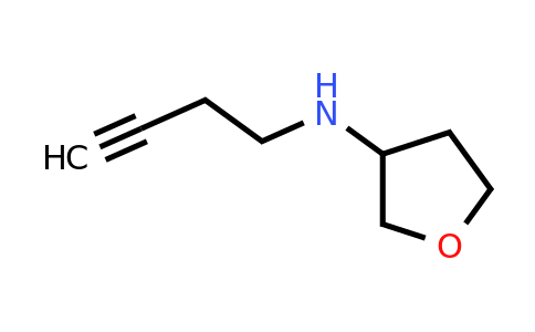 n-(But-3-yn-1-yl)tetrahydrofuran-3-amine