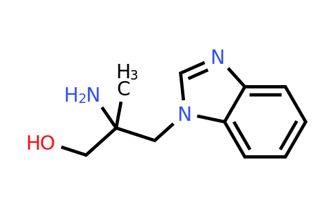 1341133-87-6 | 2-Amino-3-(1h-benzo[d]imidazol-1-yl)-2-methylpropan-1-ol