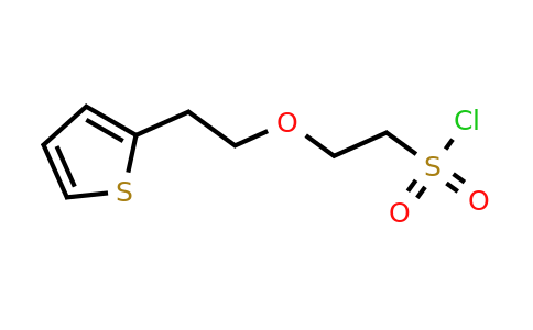 1341178-95-7 | 2-(2-(Thiophen-2-yl)ethoxy)ethane-1-sulfonyl chloride