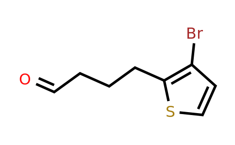 1341285-50-4 | 4-(3-Bromothiophen-2-yl)butanal
