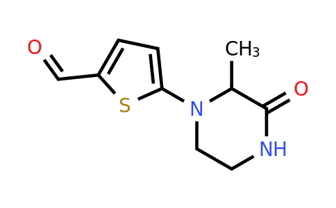 1341310-63-1 | 5-(2-Methyl-3-oxopiperazin-1-yl)thiophene-2-carbaldehyde