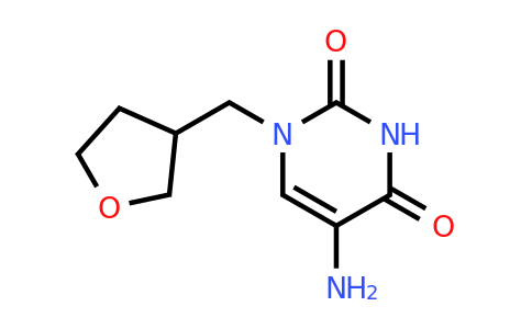 1341317-62-1 | 5-Amino-1-((tetrahydrofuran-3-yl)methyl)pyrimidine-2,4(1h,3h)-dione