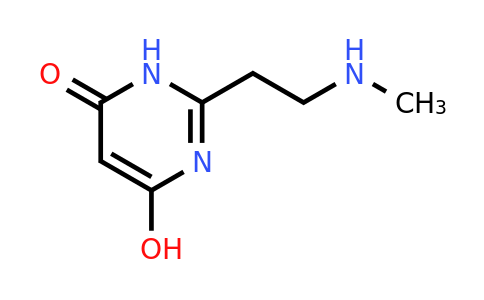 1341320-51-1 | 6-Hydroxy-2-(2-(methylamino)ethyl)pyrimidin-4(3h)-one