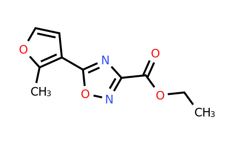 1341377-02-3 | Ethyl 5-(2-methylfuran-3-yl)-1,2,4-oxadiazole-3-carboxylate
