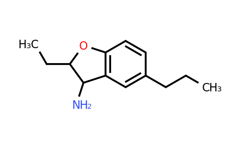 1341377-12-5 | 2-Ethyl-5-propyl-2,3-dihydrobenzofuran-3-amine