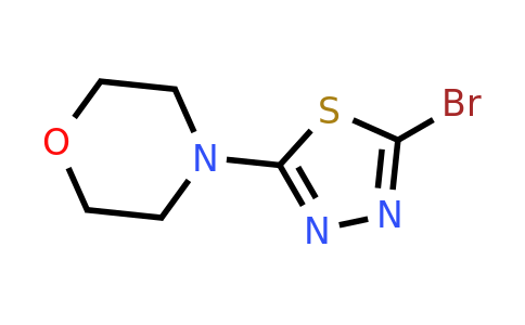 1341405-19-3 | 4-(5-Bromo-1,3,4-thiadiazol-2-yl)morpholine