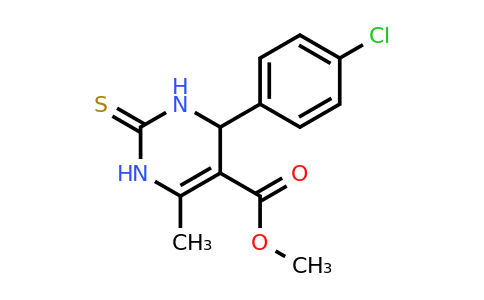 134141-11-0 | Methyl 4-(4-chlorophenyl)-6-methyl-2-thioxo-1,2,3,4-tetrahydropyrimidine-5-carboxylate