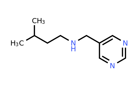 1341420-50-5 | 3-Methyl-N-(pyrimidin-5-ylmethyl)butan-1-amine