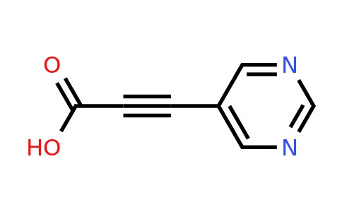 1341442-94-1 | 3-(Pyrimidin-5-yl)propiolic acid