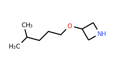 1341497-10-6 | 3-((4-Methylpentyl)oxy)azetidine