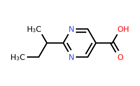 1341526-42-8 | 2-(Sec-butyl)pyrimidine-5-carboxylic acid