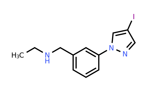 1341541-10-3 | n-(3-(4-Iodo-1h-pyrazol-1-yl)benzyl)ethanamine