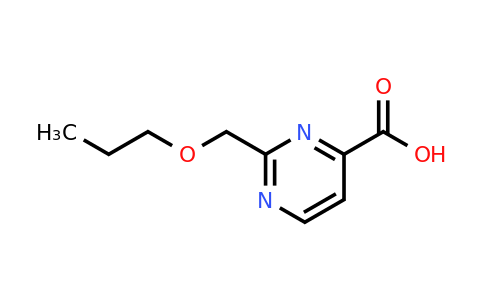 1341605-14-8 | 2-(Propoxymethyl)pyrimidine-4-carboxylic acid
