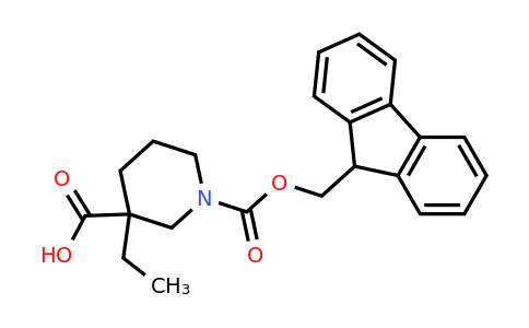 1-(((9h-Fluoren-9-yl)methoxy)carbonyl)-3-ethylpiperidine-3-carboxylic acid