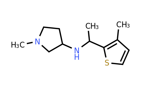 1341683-26-8 | 1-Methyl-N-(1-(3-methylthiophen-2-yl)ethyl)pyrrolidin-3-amine