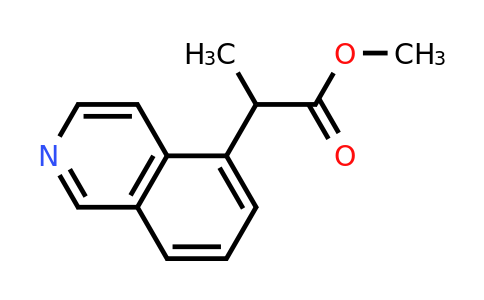 1341696-45-4 | Methyl 2-(isoquinolin-5-yl)propanoate