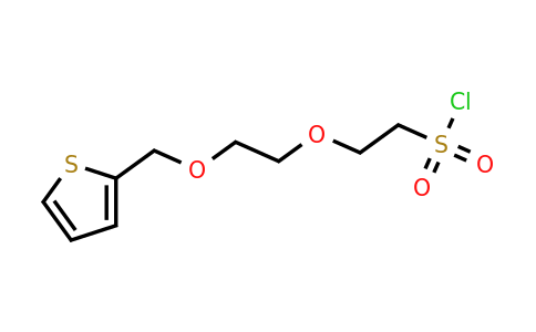1341701-41-4 | 2-(2-(Thiophen-2-ylmethoxy)ethoxy)ethane-1-sulfonyl chloride