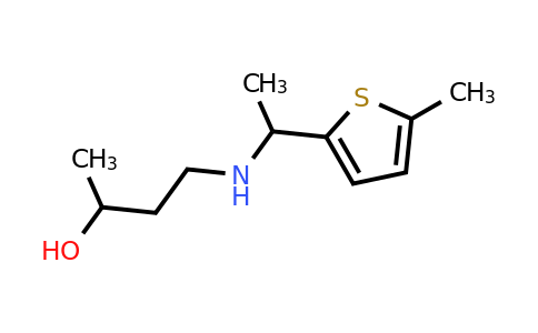 1341711-85-0 | 4-((1-(5-Methylthiophen-2-yl)ethyl)amino)butan-2-ol