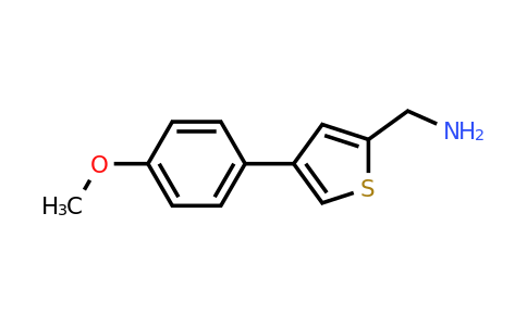 1341711-90-7 | [4-(4-methoxyphenyl)thiophen-2-yl]methanamine