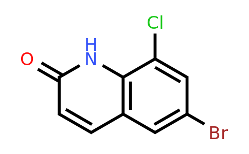 1341717-31-4 | 6-Bromo-8-chloro-1,2-dihydroquinolin-2-one