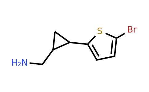 1341738-04-2 | (2-(5-Bromothiophen-2-yl)cyclopropyl)methanamine