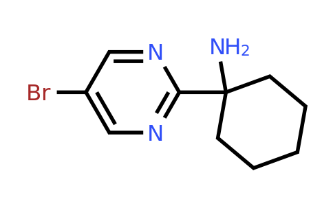 1341745-05-8 | 1-(5-Bromopyrimidin-2-yl)cyclohexan-1-amine