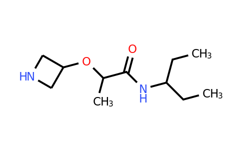 2-(Azetidin-3-yloxy)-N-(pentan-3-yl)propanamide