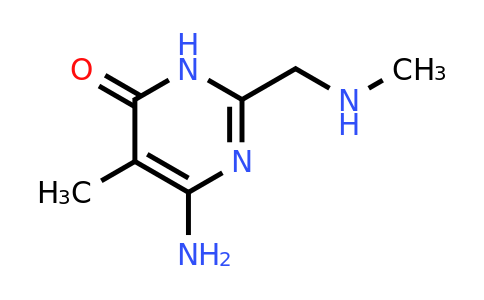1341779-20-1 | 6-Amino-5-methyl-2-((methylamino)methyl)pyrimidin-4(3h)-one