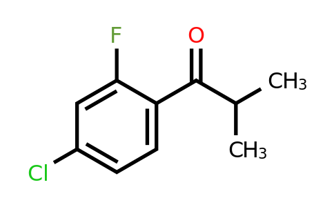 1341892-32-7 | 1-(4-Chloro-2-fluorophenyl)-2-methylpropan-1-one