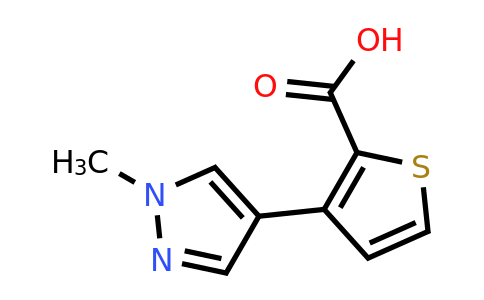 1341908-32-4 | 3-(1-Methyl-1h-pyrazol-4-yl)thiophene-2-carboxylic acid