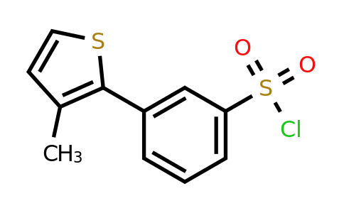 1341979-62-1 | 3-(3-Methylthiophen-2-yl)benzene-1-sulfonyl chloride