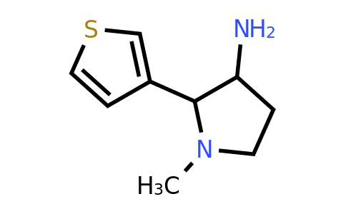 1341995-65-0 | 1-Methyl-2-(thiophen-3-yl)pyrrolidin-3-amine