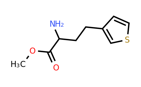 1341999-83-4 | Methyl 2-amino-4-(thiophen-3-yl)butanoate
