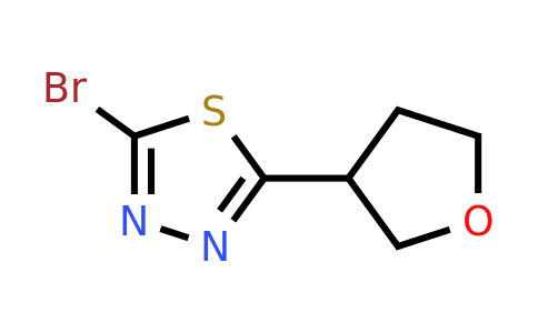 1342036-39-8 | 2-Bromo-5-(oxolan-3-yl)-1,3,4-thiadiazole