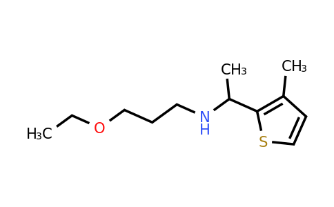 1342040-10-1 | 3-Ethoxy-N-(1-(3-methylthiophen-2-yl)ethyl)propan-1-amine