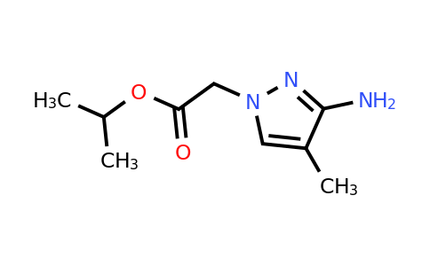 1342061-55-5 | Isopropyl 2-(3-amino-4-methyl-1h-pyrazol-1-yl)acetate