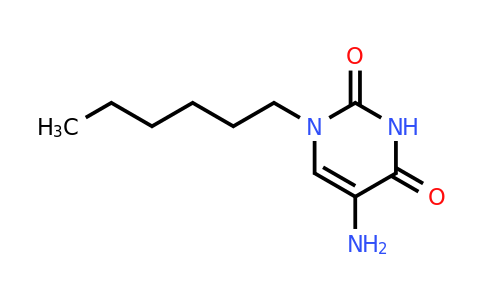 1342067-81-5 | 5-Amino-1-hexylpyrimidine-2,4(1h,3h)-dione